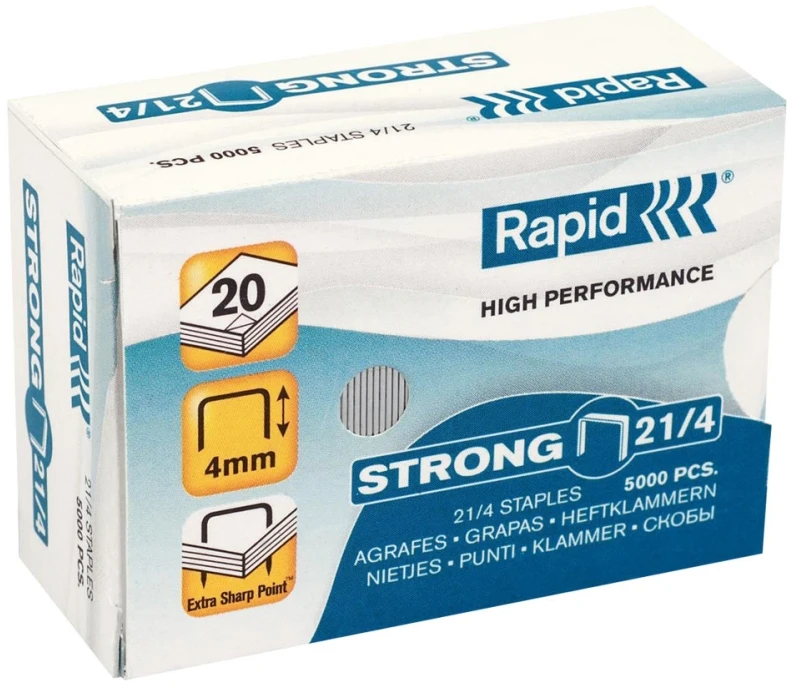 RAPID Kabės 21/4 mm 5M G Strong