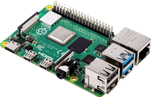 Raspberry Pi 4 modelis B WiFi DualBand Bluetooth 1GB RAM 1.8GHz