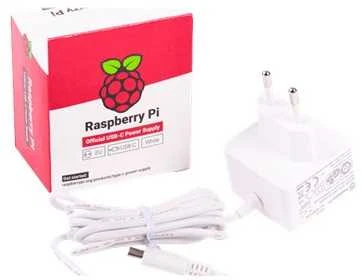 Raspberry Pi 27W USB-C maitinimo šaltinis – oficialus USB C maitinimo šaltinis 5.1V / 5A, skirtas Raspberry Pi 5 – juodas