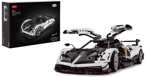 RASTAR 1:8 mastelio surenkamas automodelis Pagani Huayra BC Bricks, 97910