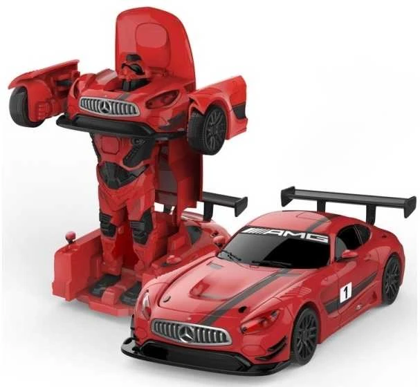 RASTAR Lietus 1:32 Mercedes-Benz GT3 AMG transformuojamas automobilis su šviesom ir garsu, 62300