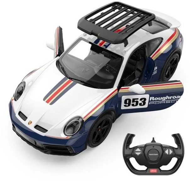 RASTAR R/C 1:14 valdomas automodelis Porsche 911 Dakar Performance, 10131