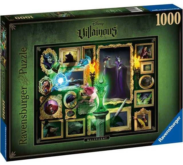 Ravensburger "Villainous" Dėlionė 1000 vnt. - Piktadarė: Maleficent