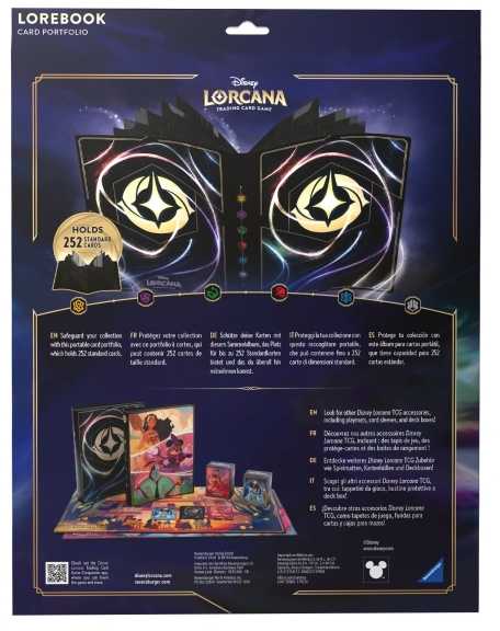 Ravensburger Stalo žaidimas Disney Lorcana kortelių albumas 9 kišenės