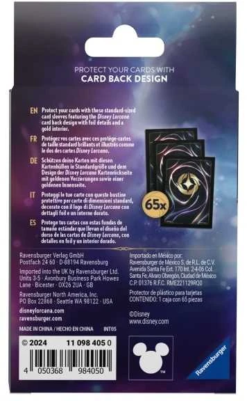 Dėlionė Ravensburger Basic Disney Lorcana (Set05-08) rankovės paprastos