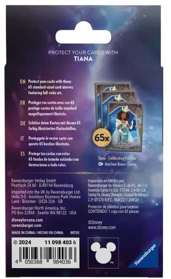 Dėlionė Ravensburger Disney Lorcana (Set05) sleeves A