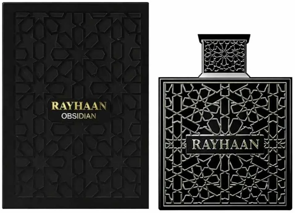 Rayhaan Obsidian EDP parfumuotas vanduo vyrams, 100 ml