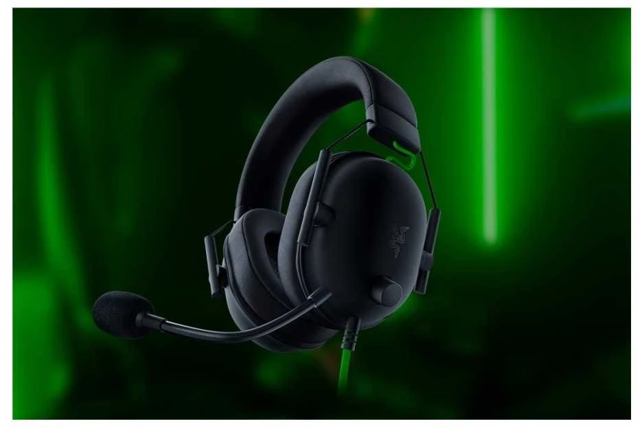 Ausinės Razer Esports BlackShark V2 X su laidu, Juodos