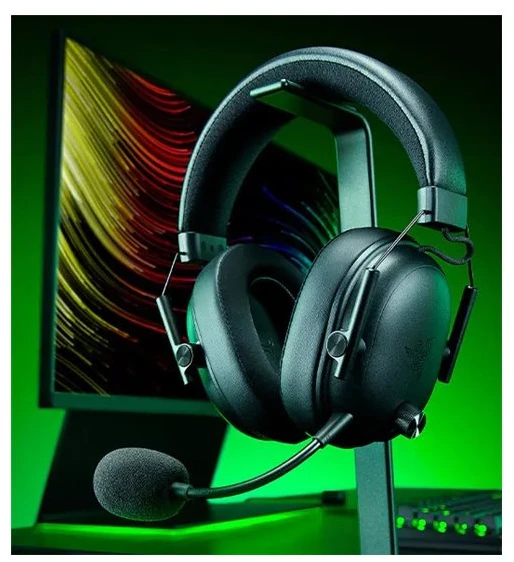 Razer Blackshark V3 juodos belaidės ausinės su mikrofonu