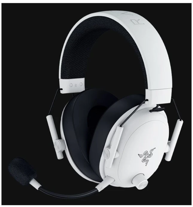 Razer | Ausinės Žaidimams | BlackShark V3 | Belaidės/su laidu | Over-Ear | Mikrofonas | Baltas | Belaidės