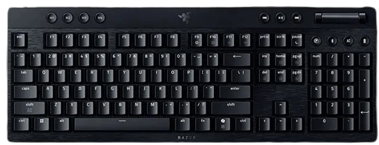 Oranžinis Razer BlackWidow V4 Low-Profile Hyperspeed, Gaming-klaviatūra - juodas, DE-išdėstymas, Razer Low-Profile oranžinis
