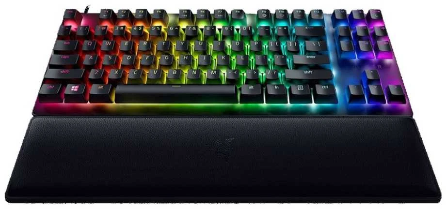 Razer Huntsman V2 Tenkeyless, Optinė Klaviatūra žaidimams, RGB LED pašvietimas, Nordic išdėstymas, Linear Red Switch