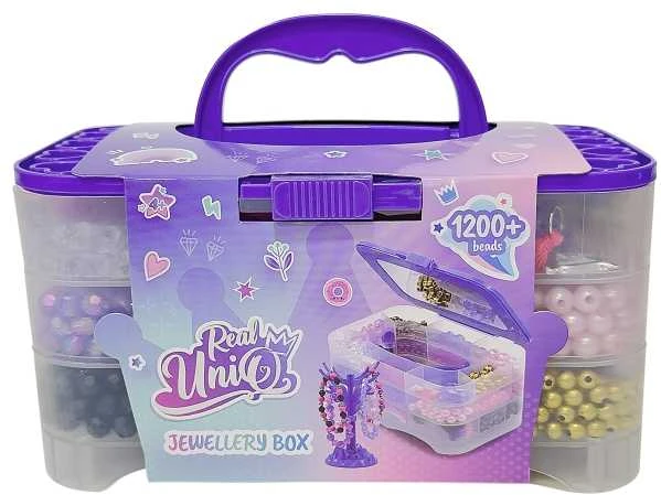 Mentor Real Uniq Tikra UniQ - Papuošalų dėžutė su 1200 karoliukų - (30516)