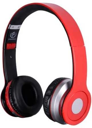 Rebeltec Bluetooth ausinės Crystal raudonos spalvos