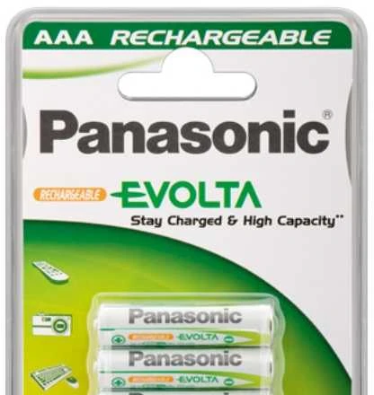 Wentronic Įkraunamos baterijos - PANASONIC P03P 750 mAh AAA 1.2V 4 vnt.