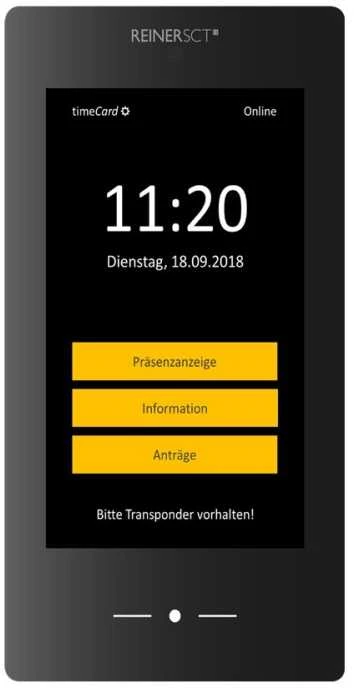 Reiner REINER SCT Terminal 3 timeCard
