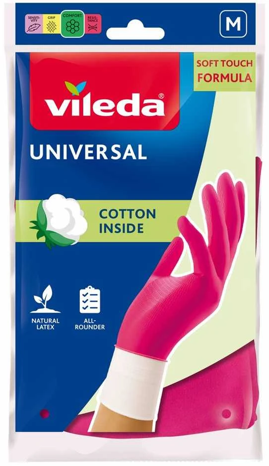 Pirštinės Vileda Universal M/8 dydis