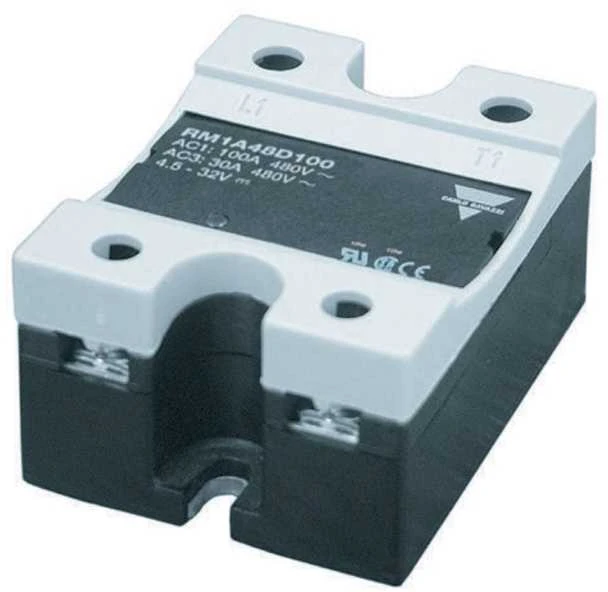 Carlo Gavazzi Relpol Vienkartinės fazės puslaidininkių relė 50A 230V 4.5-32V DC RM1A23D50