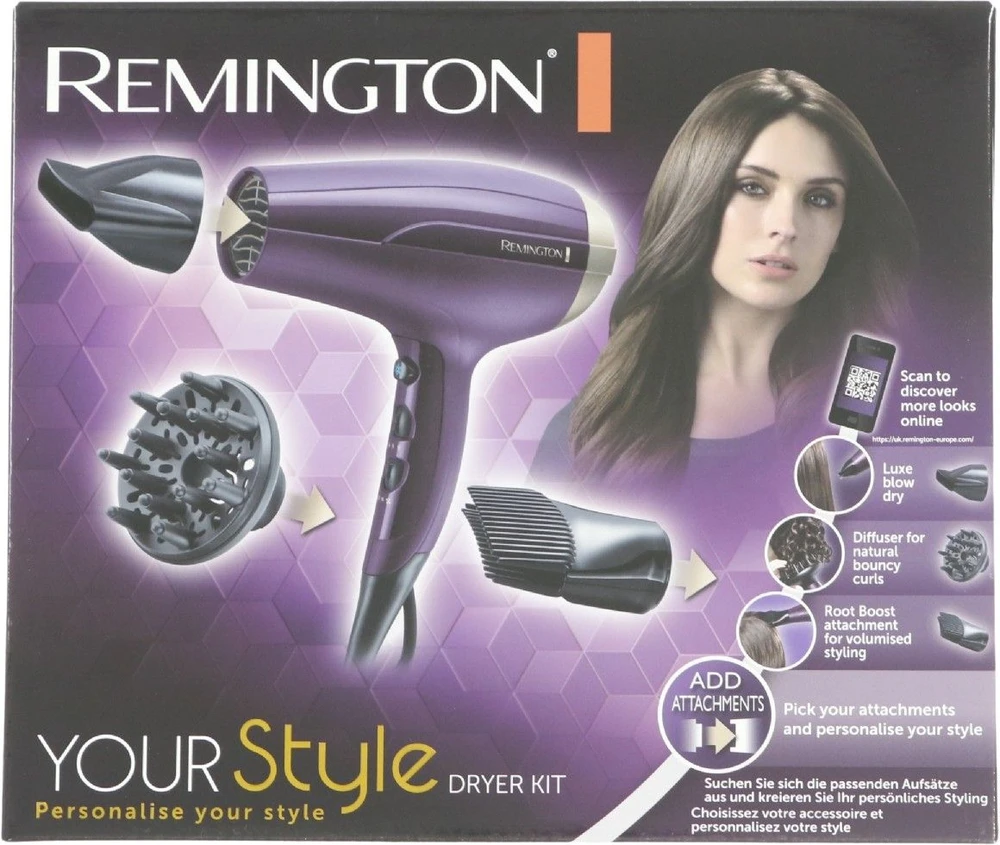 Plaukų džiovintuvas Remington Your Style D5219