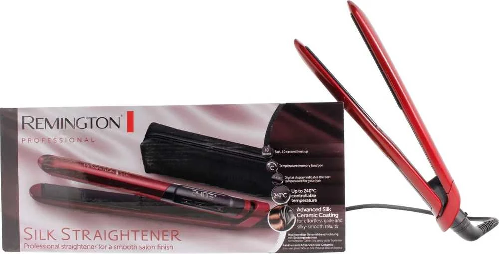 Tiesinimo žnyplės for hair REMINGTON S9600 (46W, red color)