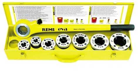 Rankinis sriegtuvas 1/2"-1 1/4" REMS Eva Set