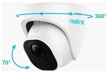 Reolink | IP kamera | RLC-510A | Kulka | 5 MP | Fiksuotas objektyvas | Maitinimas per Ethernet (PoE) | IP66 | H.264 | „MicroSD“ (maks. 256 GB) | Baltas