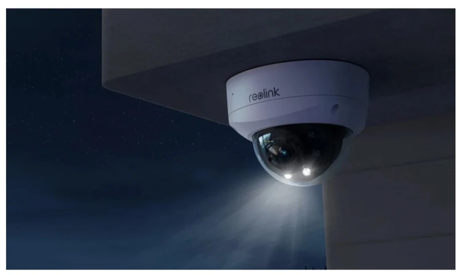 Reolink P437 – 4K lauko kamera, IK10 atsparus vandalams, PoE, 5X optinis priartinimas, spalvotas naktinis matymas, išmanusis aptikimas