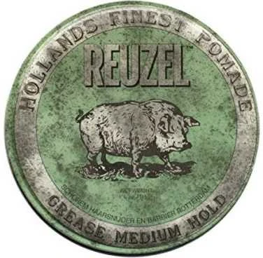 Vidutinio stiprumo plaukų formavimo pomada Reuzel Hollands Finest Pomade Grease, 35 g