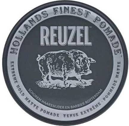 Plaukų formavimo vaškas Reuzel Extreme Hold Matte Pomade - Pomada plaukams, 113g