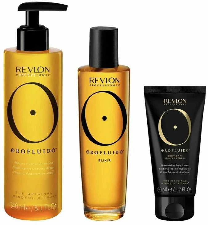 Revlon Professional Orofluido The Wellness Set plaukų aliejus ir serumas moterims, 100 ml