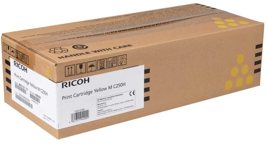 Ricoh 408343 kasetė lazeriniams spausdintuvams, Geltona (6300 psl)
