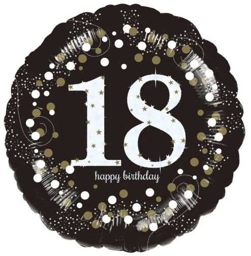 Riethmuller Europe Folieballon 18 år Sparkling