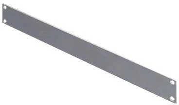 Rittal Blindplatten 1HE Aliuminio 3 Stück