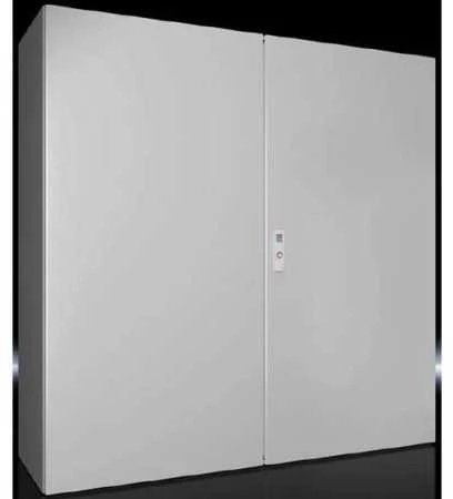Rittal 1130000 AX Kompaktiškas korpusas 1000x760x300 mm skardos, įleidžiamas, dvigubos durys, 2 kumšteliai 1130.000