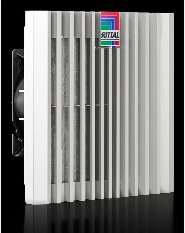 Rittal SK 3239.724, Ventiliatoriaus komplektas, Pilkas, Plastikas, 100 m³/h, IP54, -30 - 70 °C