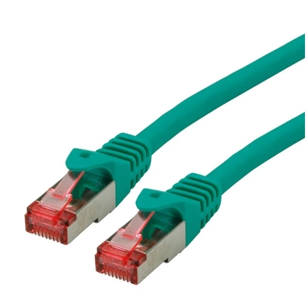 Roline ROLINE – Patch – Kabelis – RJ- 45 (M) iki RJ- 45 (M) – 5 m – SFTP, PiMF – CAT 6 – be halogenų, formos, suvytas – žalias (21.15.2635)