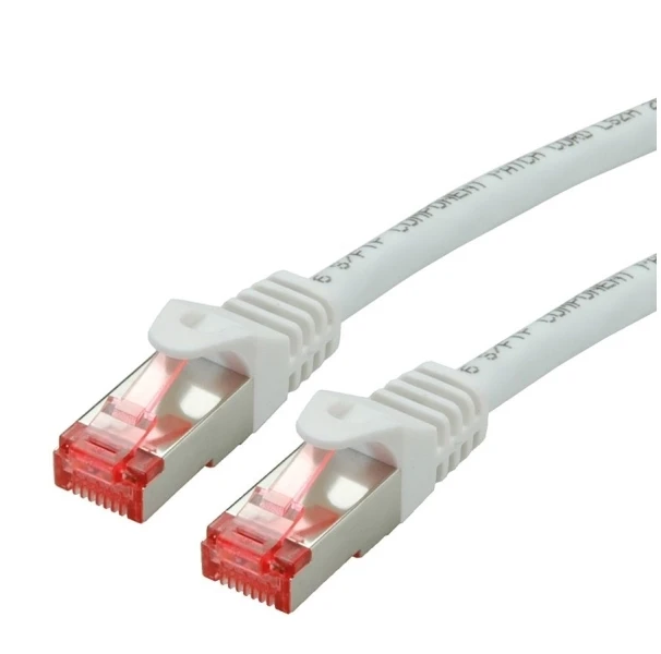 Roline ROLINE – Patch – Kabelis – RJ- 45 (M) iki RJ- 45 (M) – 5 m – SFTP, PiMF – CAT 6 – be halogenų, formos, suvytas – baltas (21.15.2665)