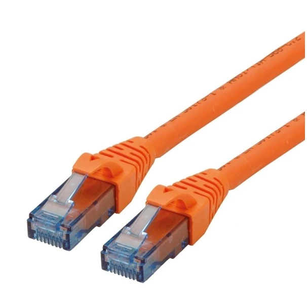 Roline ROLINE UTP Patch kabelis Cat.6A Komponento lygio oranžinis 750cm 295,27 colių - 21152776