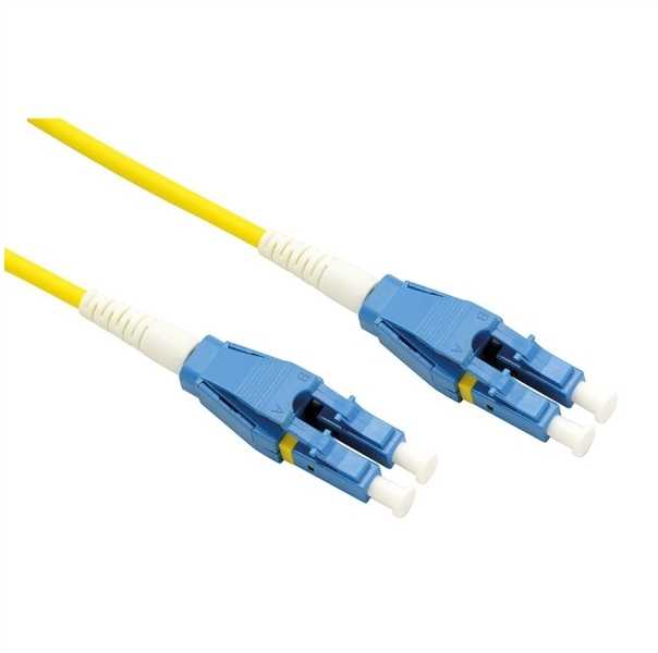 Roline Fiber Optic Cable Duplex, Single Mode 9 / 125?m OS2, LC / LC, Geltona, 10.0m (21.15.8789)