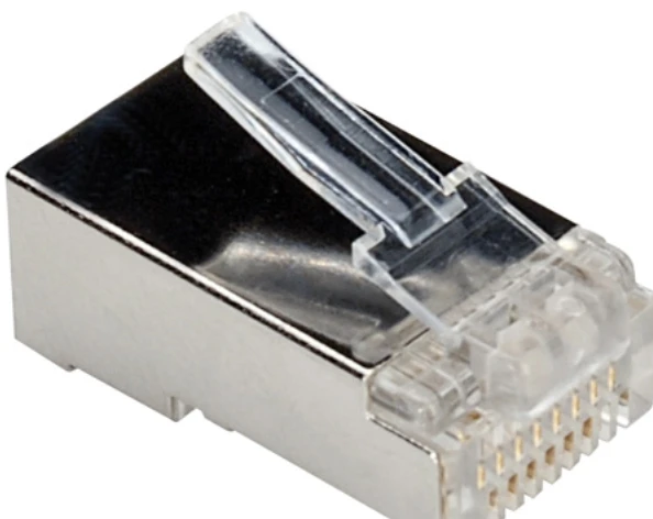 Roline užspaudžiamas kištukas RJ-45 10 vnt., STP Cat. 5e (12.01.1089)