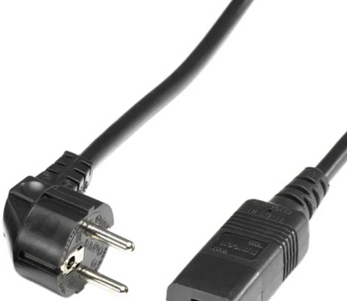 ROLINE maitinimo laidas Schuko, IEC320 - C19 16A 2,0 m, 2 m, CEE7/7, C19 jungtis, 250 V, 16 A