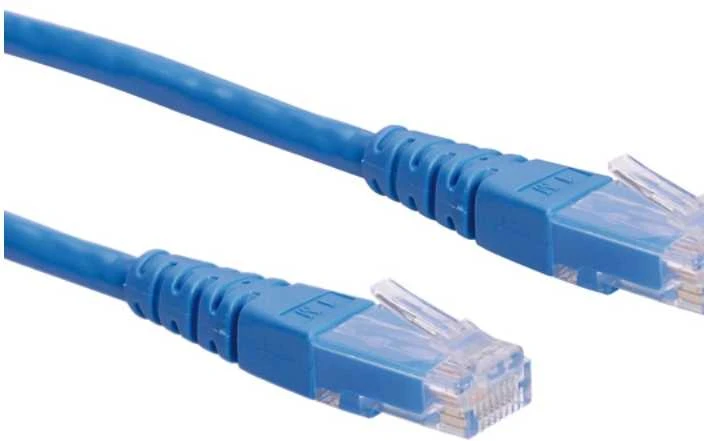 Roline PatchCord, UTP, Cat6, 0.5m, mėlyna (21.15.1524)