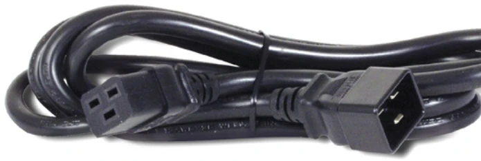 Roline EC320/C19-C20 maitinimo laidas, 16A/250V, 3m, juoda (1563-08-19)