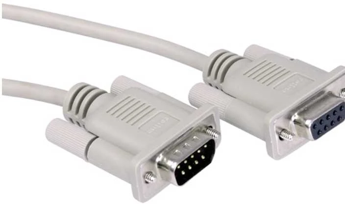 Roline DB-9 - DB-9, 6m, Pilka (11.01.6260)