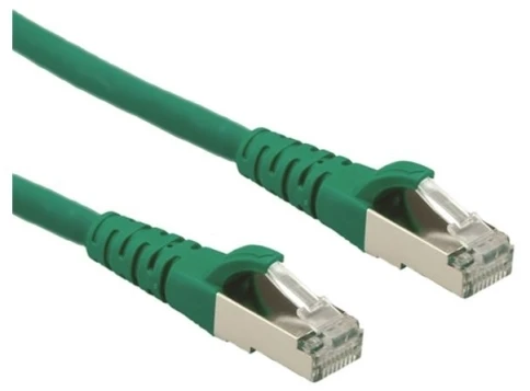 Roline ROLINE – Patch – Kabelis – RJ- 45 (M) iki RJ- 45 (M) – 7,5 m – SFTP – CAT 6a – žalias (21.15.2836)
