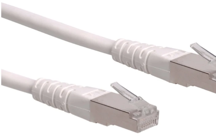 Roline PatchCord, S/FTP, Cat.6, 15m, balta (1396 15 21)