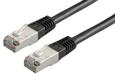 Roline PatchCord, S/FTP, Cat6, 5m, juoda (21.15.1365)