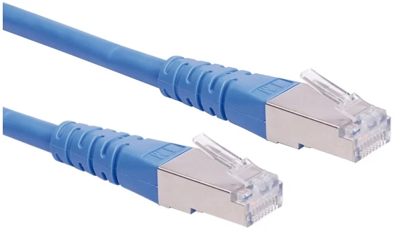 Roline PatchCord, S/FTP, Cat6, 5m, mėlyna (21.15.1364)