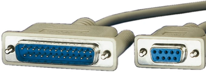 Roline DB-9 – DB-25, 1,8 m, pilka (01/11/4618)