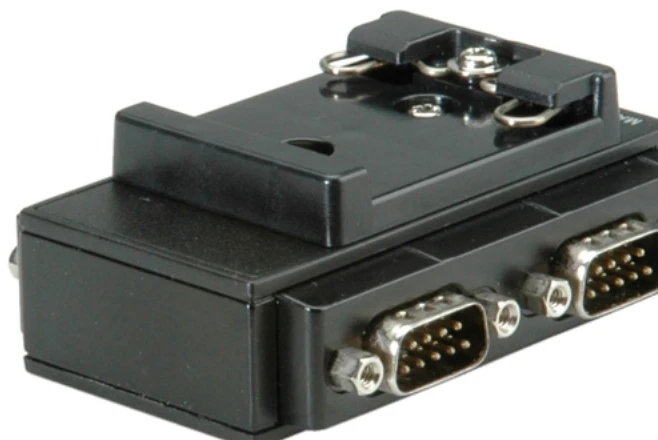 USB adapteris Roline USB-A - RS-232 x4, juodas (12.02.1003)